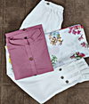 Rozey Rubi Cotton Digital Printed Kurti With Pant Dupatta Exporters In India  